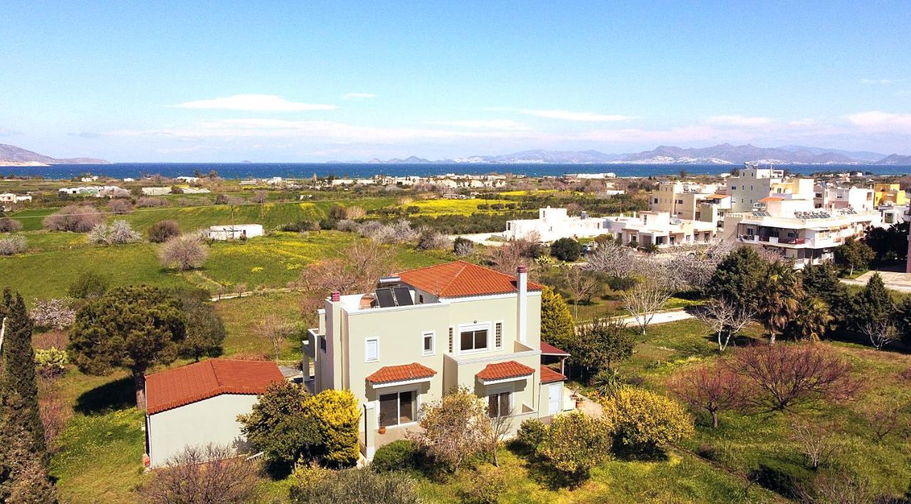 Panoramic Sea View Villa 4 Min To Beach Tigkaki  Exterior photo