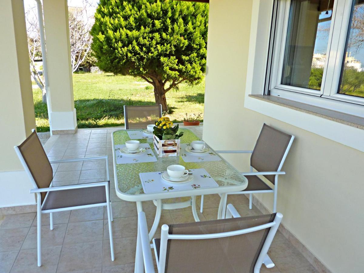 Panoramic Sea View Villa 4 Min To Beach Tigkaki  Exterior photo